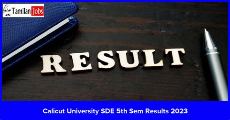 calicut sde results.